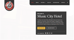 Desktop Screenshot of musiccityhotel.org